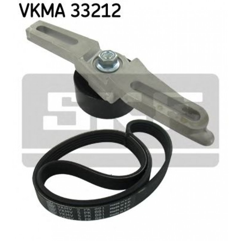 VKMA 33212 SKF Комплект доріжкового ремня